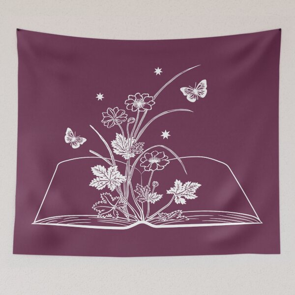 Item preview, Floral Book Aesthetic Flower designed and sold by Blok45.
