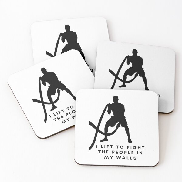 Item preview, I Lift To Fight The People In My Walls designed and sold by brianmiles25.