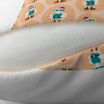 Alternate view of Super chicken Throw Pillow
