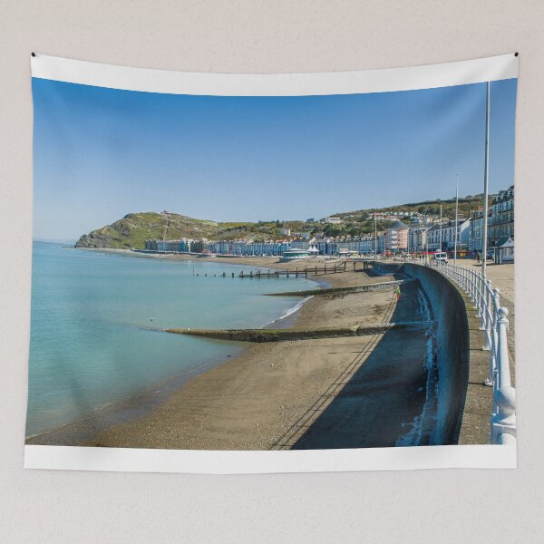 Item preview, View of North Beach Aberystwyth on a sunny April Day designed and sold by Cameranick.