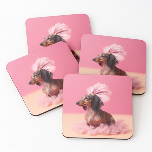 Item preview, 20's dachshund goes out chic. designed and sold by DigitalArties.