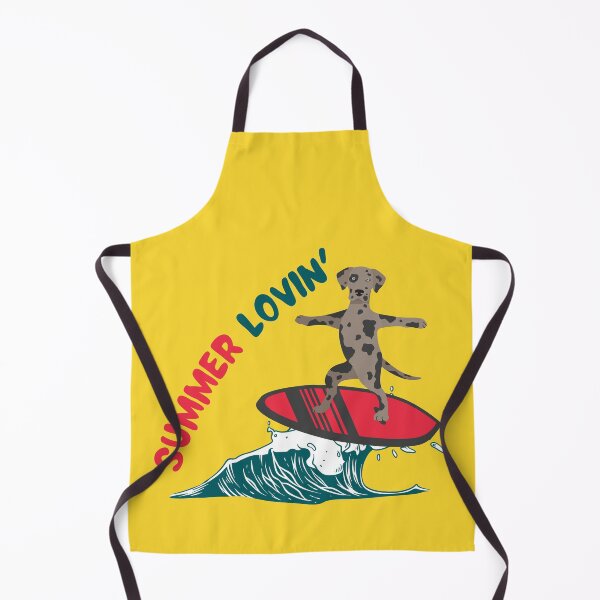 Item preview, Summer Lovin' with Catahoula Leopard Dog Surfing on Sea Wave designed and sold by SeasonalDogs.
