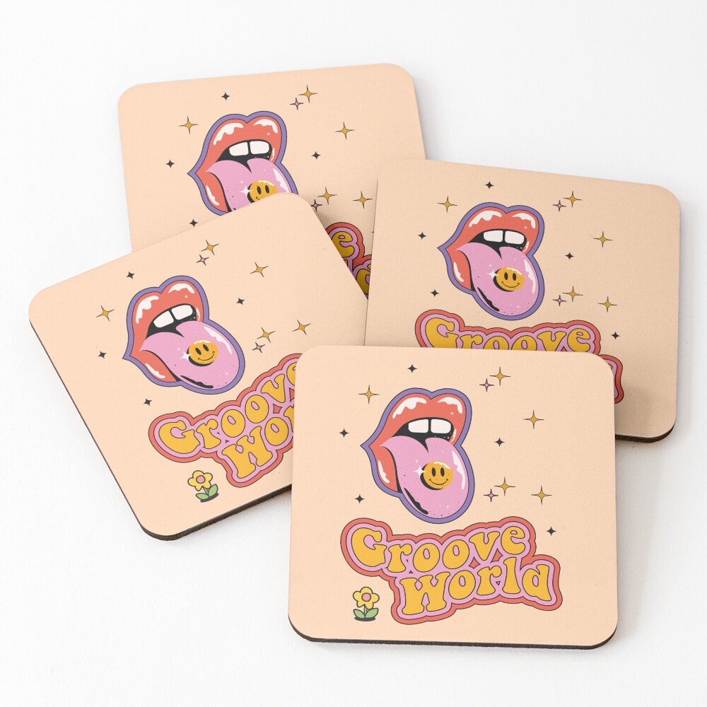 Item preview, Coasters (Set of 4) designed and sold by CreativeDStore.