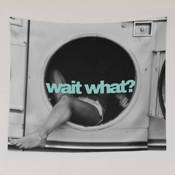 Item preview, Girl in a Washing Machine (wait what?) designed and sold by thewaitwhatshop.