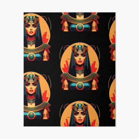QUEEN CLEOPATRA AND PTOLEMY XIV | Art Board Print