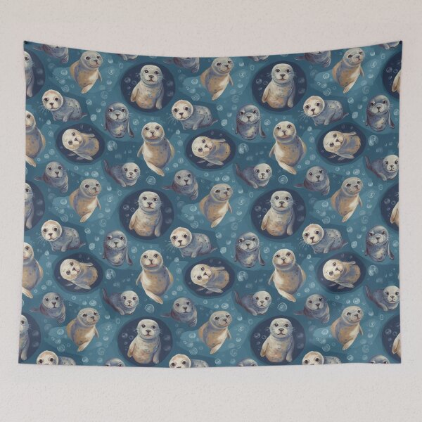 Item preview, Cute seal pattern designed and sold by SmileCatalysts.