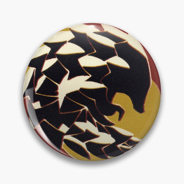 Item preview, Grabado Pangolin designed and sold by tees4weebs.