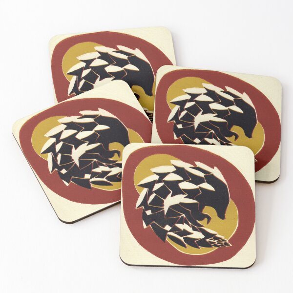 Item preview, Pangolin Linocut designed and sold by tees4weebs.