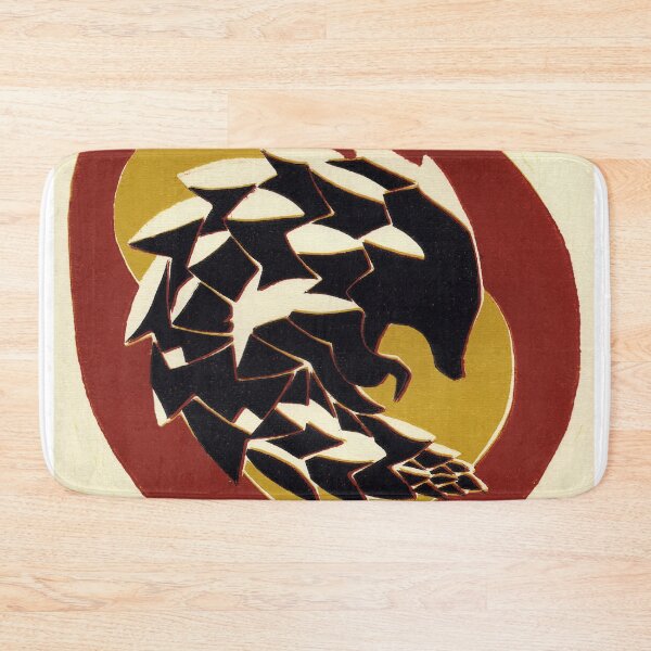 Item preview, Pangolin Linocut designed and sold by tees4weebs.