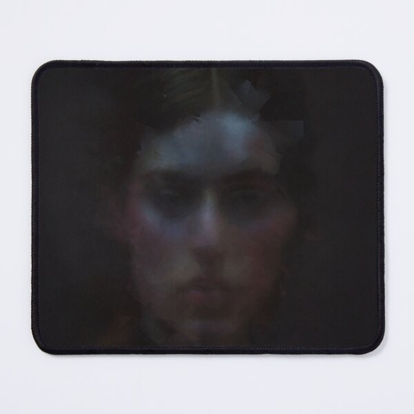 Item preview, Very Dark Oil Painting Portrait of an Enigmatic Young Woman designed and sold by KALEIDOSCOPE UK.