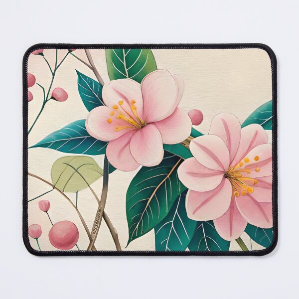 Item preview, Jasmine Flowers Watercolor Art designed and sold by Uday24.
