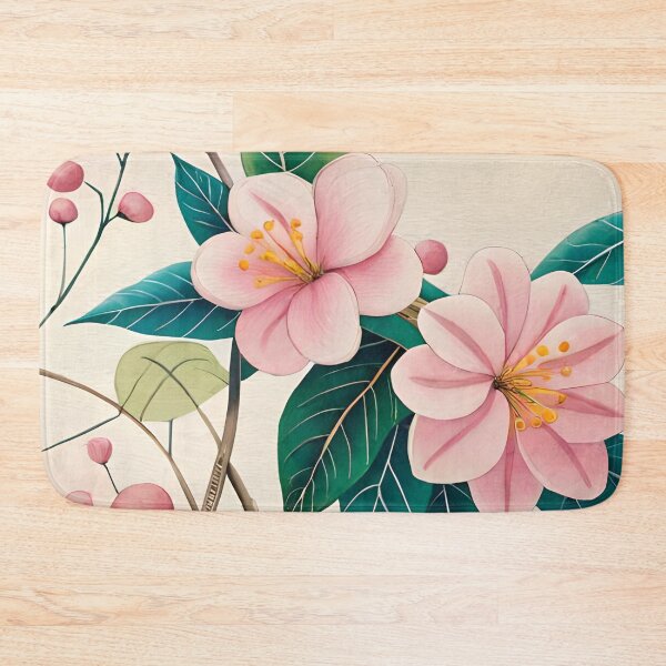 Item preview, Jasmine Flowers Watercolor Art designed and sold by Uday24.