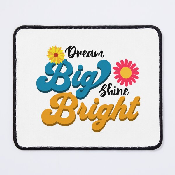 Item preview, Dream Big Shine Bright Sticker designed and sold by Wonder Of Light.