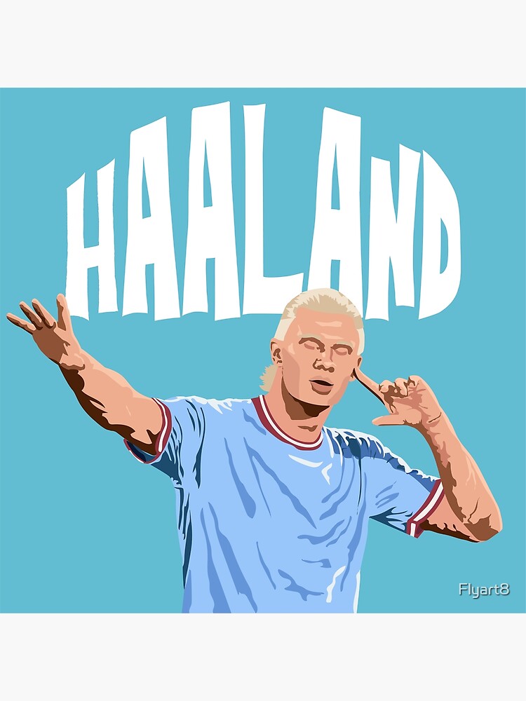 Erling Haaland Pop Art 1 - Erling Haaland - Sticker