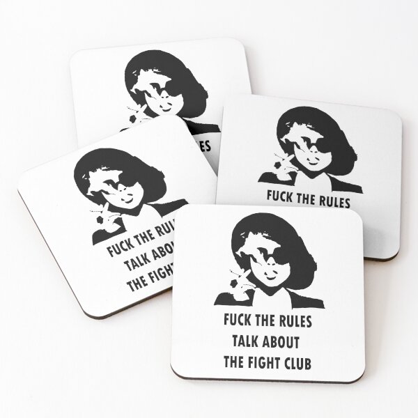 Item preview, Fuck the rules talk about the fight club designed and sold by Lowgik.