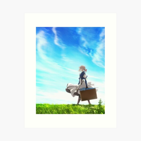VIOLET EVERGARDEN - Violet Art Print
