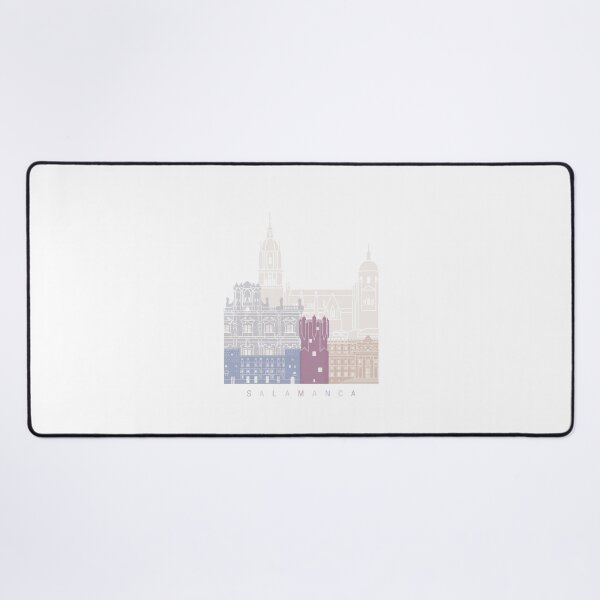 Item preview, SALAMANCA SKYLINE POSTER PASTEL designed and sold by paulrommer.
