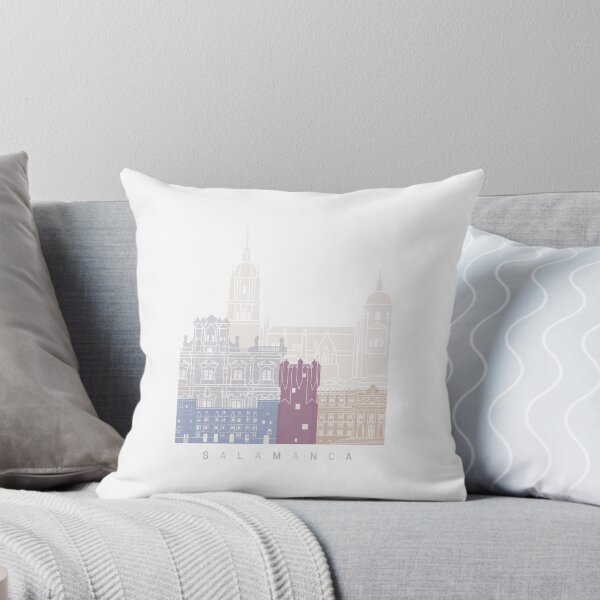 Item preview, SALAMANCA SKYLINE POSTER PASTEL designed and sold by paulrommer.