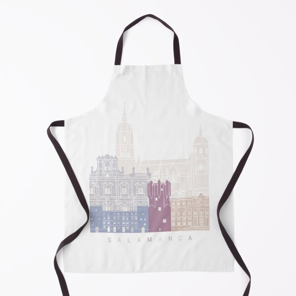Item preview, SALAMANCA SKYLINE POSTER PASTEL designed and sold by paulrommer.