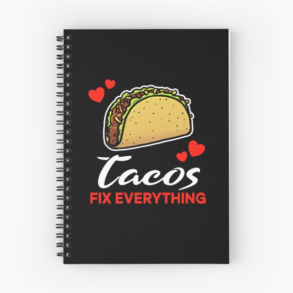 Item preview, Tacos fix everything saying designed and sold by jonmlam.