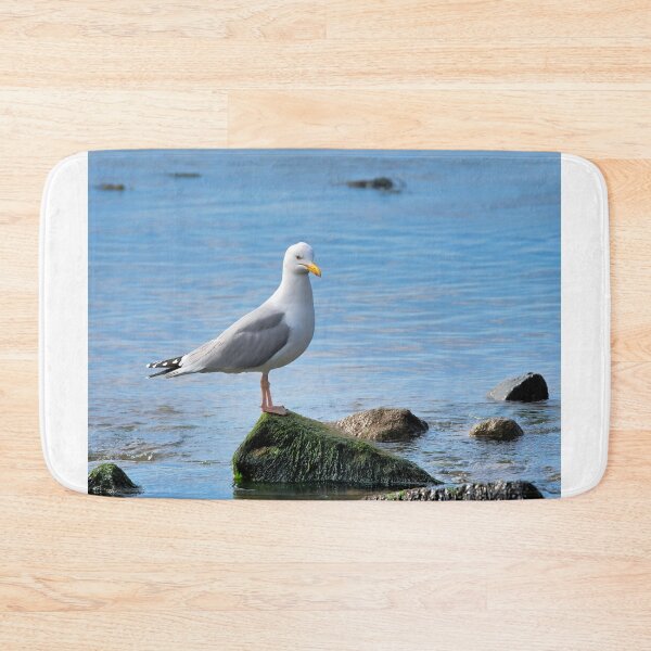 Item preview, Herring Gull Perched on Rocks designed and sold by Dorset Girl.