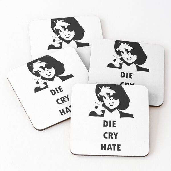 Item preview, DIE CRY HATE designed and sold by Lowgik.