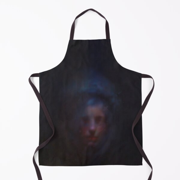 Item preview, Very Dark Oil Painting of an Enigmatic Young Woman designed and sold by KALEIDOSCOPE UK.