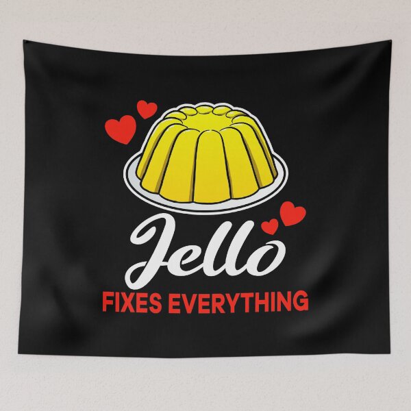 Item preview, Yellow Jello fixes everything saying designed and sold by jonmlam.