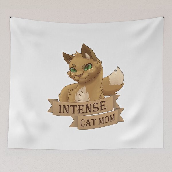 Item preview, Warrior Cats Intense Cat Mom designed and sold by JakeTakasuka.