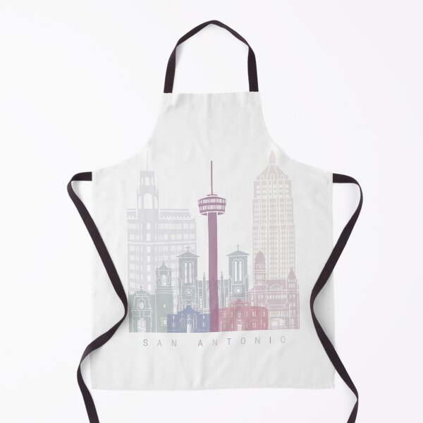 Item preview, SAN ANTONIO SKYLINE POSTER PASTEL designed and sold by paulrommer.