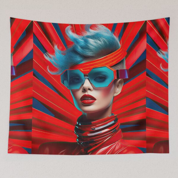 Item preview, Futuristic Fashion Portraits: Innovation and Creativity designed and sold by Piotrek0001.