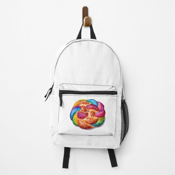 Item preview, Rainbow Round Challah designed and sold by JewWhoHasItAll.
