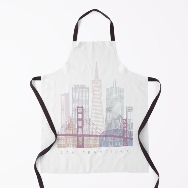 Item preview, SAN FRANCISCO SKYLINE POSTER PASTEL designed and sold by paulrommer.