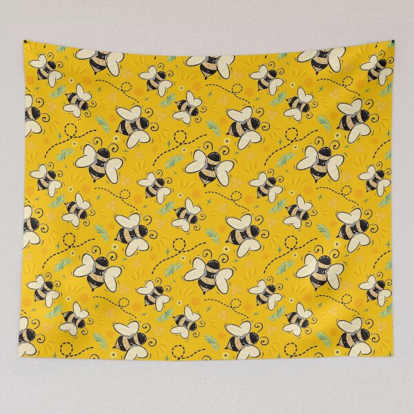Item preview, Honey lots of bees pattern designed and sold by Night0wls.