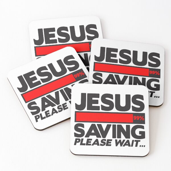 Item preview, JESUS SAVING Please Wait designed and sold by plushism.