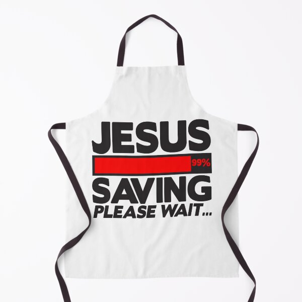 Item preview, JESUS SAVING Please Wait designed and sold by plushism.