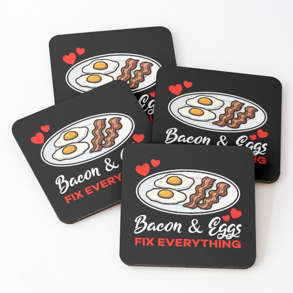 Item preview, Bacon and Eggs fix everything saying designed and sold by jonmlam.