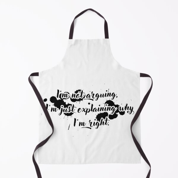 Item preview, I'm not arguing, I'm just explaining why I'm right designed and sold by Dwarf7.