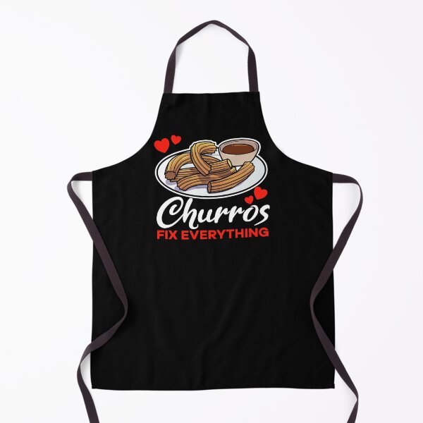Item preview, Churros fix everything saying designed and sold by jonmlam.