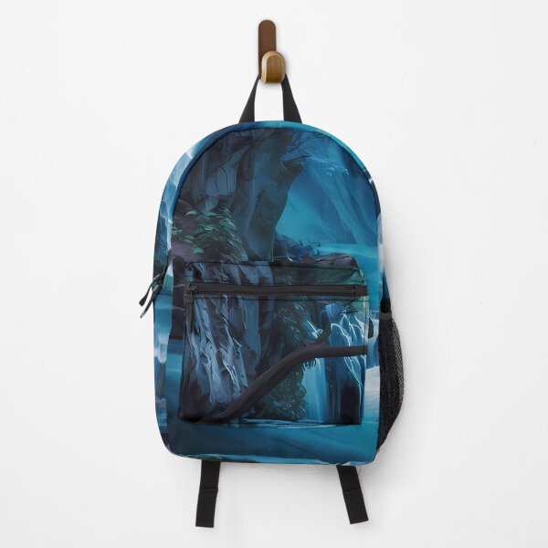 Item preview, Natural waterfall in the forest designed and sold by Slowerblue.