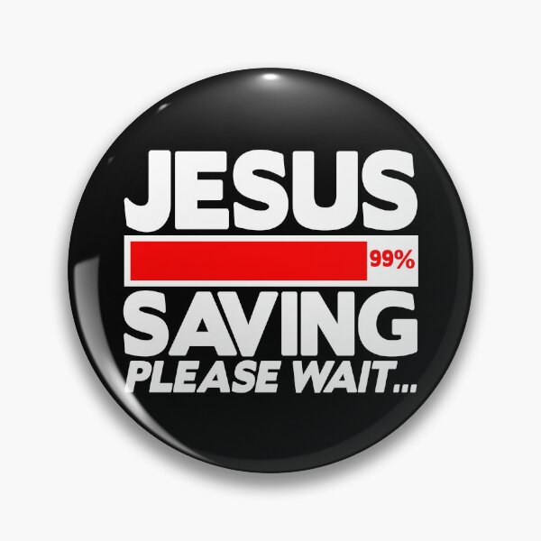 Item preview, JESUS SAVING Please Wait designed and sold by plushism.