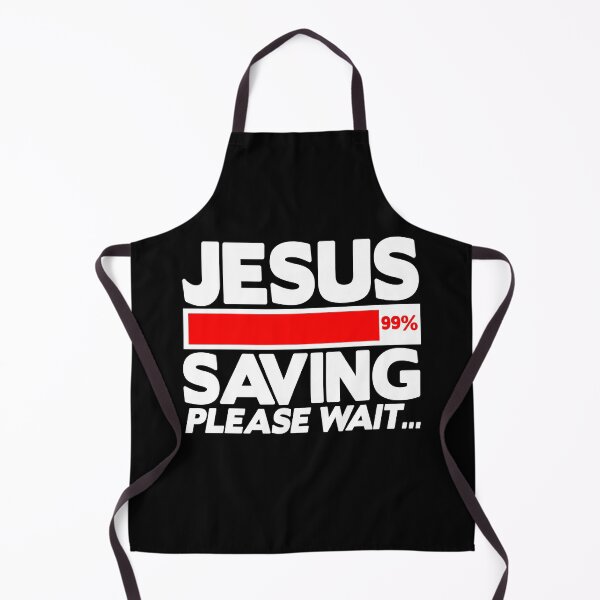 Item preview, JESUS SAVING Please Wait designed and sold by plushism.