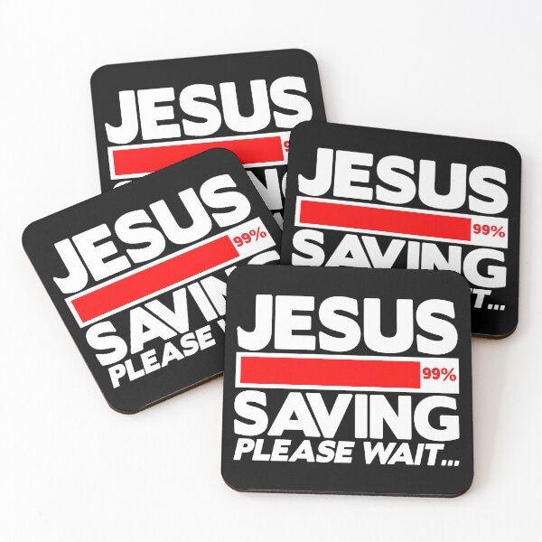 Item preview, JESUS SAVING Please Wait designed and sold by plushism.