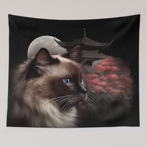 Item preview, Holy Birman Cat designed and sold by derKatzenmensch.