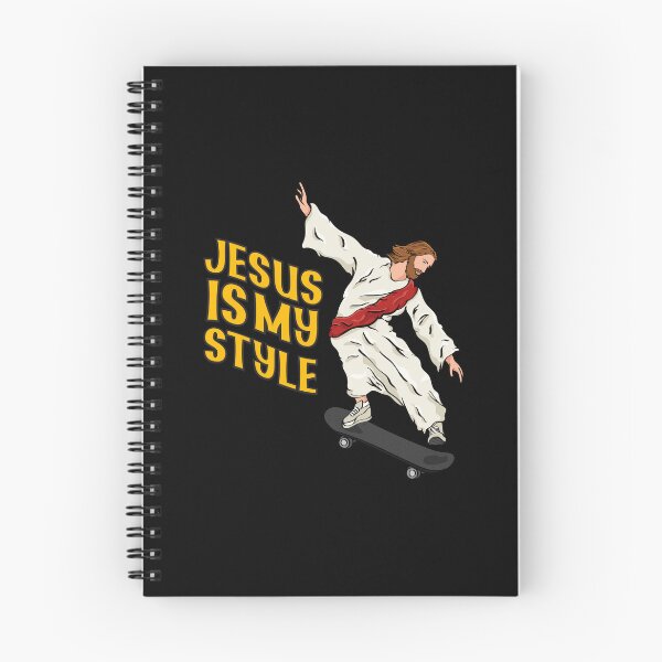 Item preview, Jesus Skateboarding - Jesus Is My Style designed and sold by ChristlikeMerch.