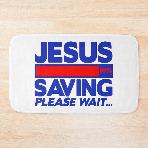 Item preview, JESUS SAVING Please Wait designed and sold by plushism.