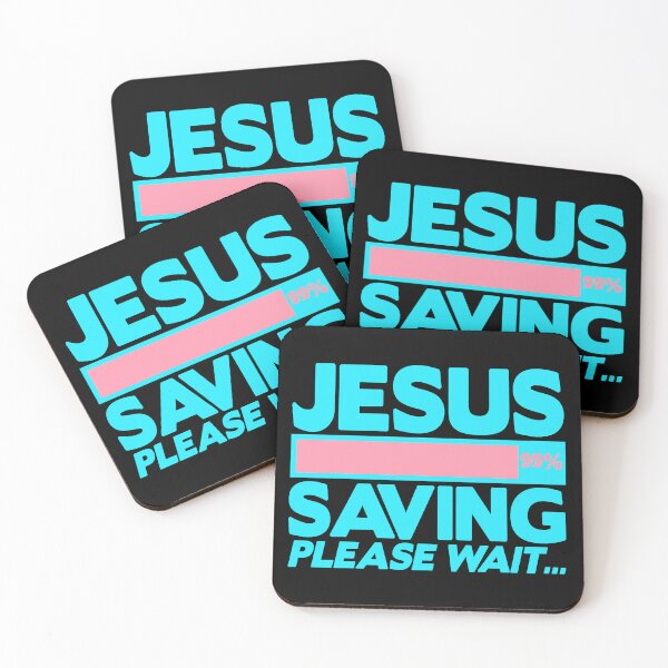 Item preview, JESUS SAVING Please Wait designed and sold by plushism.