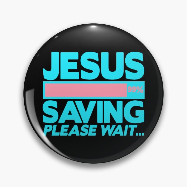Item preview, JESUS SAVING Please Wait designed and sold by plushism.