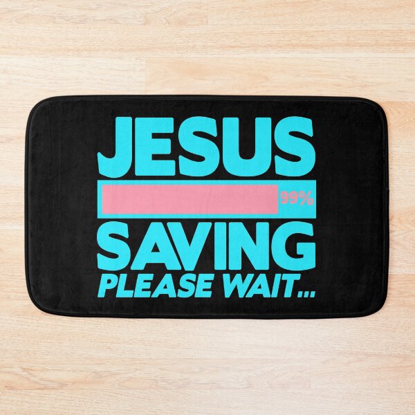 Item preview, JESUS SAVING Please Wait designed and sold by plushism.