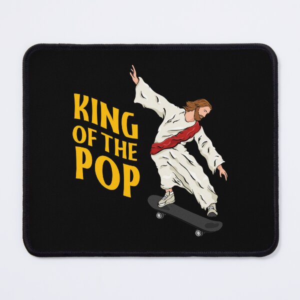 Item preview, Jesus Skateboarding - King Of The Pop designed and sold by ChristlikeMerch.